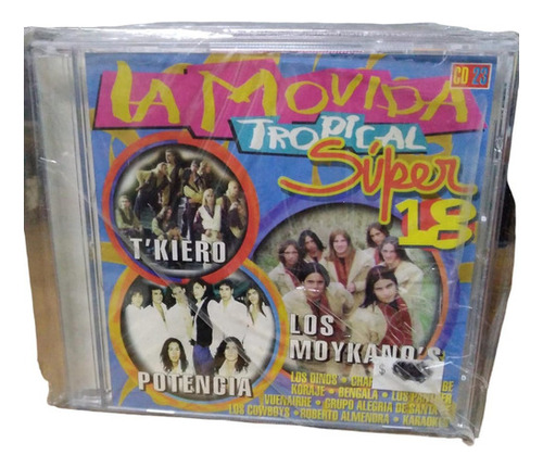 Cd La Movida Tropical Super 18 Nuevo Sellado El Tren 