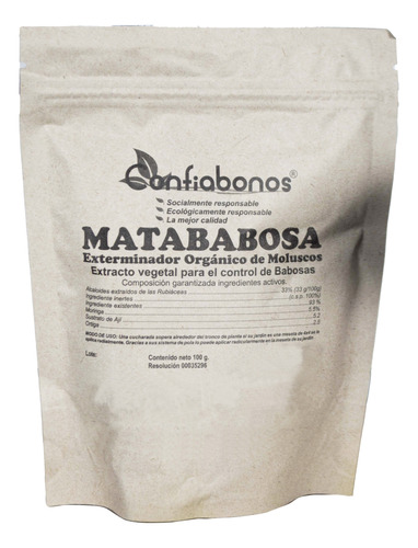 Matababosa 100gm - Confiabonos - Unidad a $14630