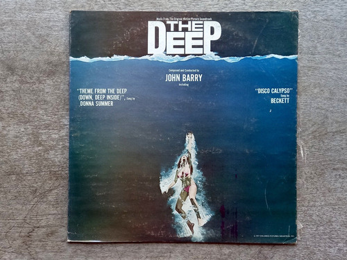 Disco Lp The Deep (1977) Soundtrack John Barry R3