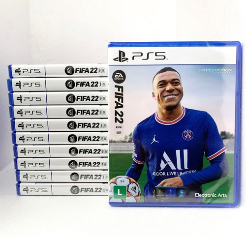 Imagem 2 de 4 de Jogo Fifa 22 - Ps5 Lacrado Mídia Física Sem Juros + Nfe