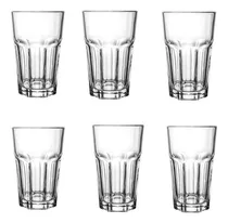 Comprar Jogo De Copos Altos Dover Vidro 360ml 6 Unidades Água Suco Cor Transparente