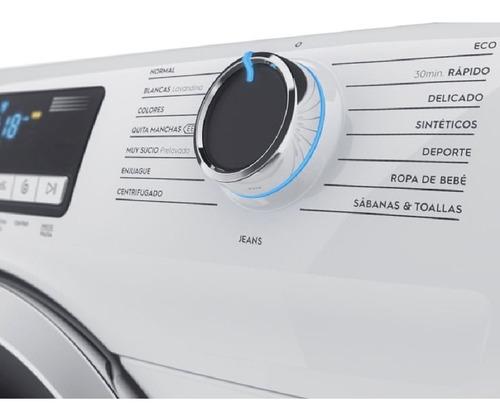 Imagen 7 de 10 de Lavarropas Carga Frontal 8 Kilos Electrolux Elaf08w Outlet