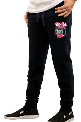 Buzo Pantalon Estampado Unisex Estampado Radio - Hip Hop