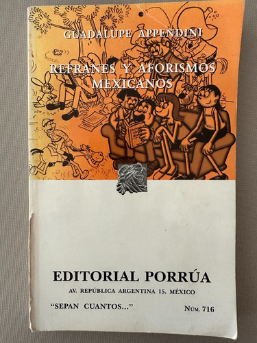 Libro Refranes Y Aforismos Mexicanos