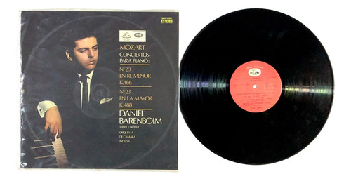 Daniel Barenboim - Mozart Conciertos Para Piano - Lp Uy 1976