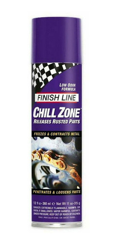 Removedor Oxido Bicicleta Finish Line Chill Zone 12oz Bora