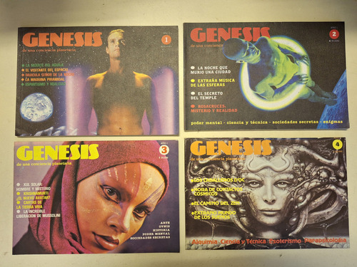 Revista Genesis De Una Conciencia Planetaria Lote X4