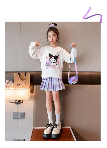 Ll Conjunto Blusas Y Faldas Kuromi For Ropa Niñas