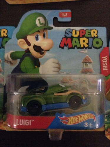 Imagen 3 de 10 de Hot Wheels Character Cars Super Mario