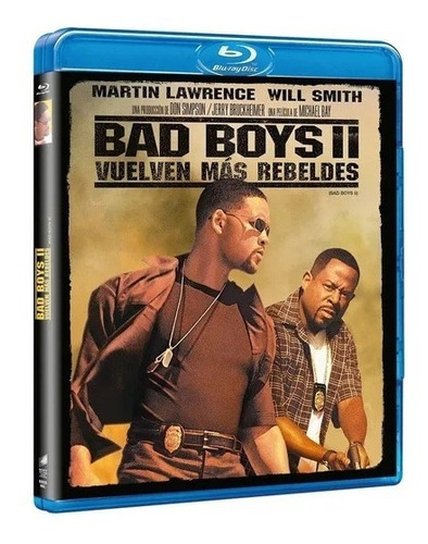 Bad Boys 2 Vuelven Más Rebeldes / Blu-ray Película Nuevo