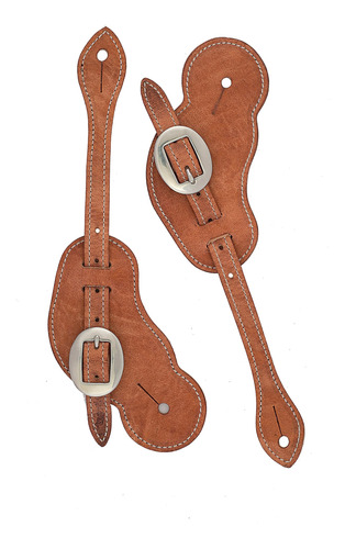 Weaver Leather Buckaroo Arnés Leather Spur Straps, Hermann O