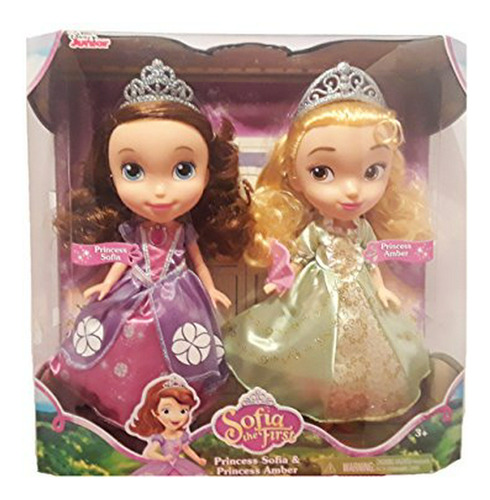 Muñeca - Princesa Sofia La Primera Y Princesa Amber Doll