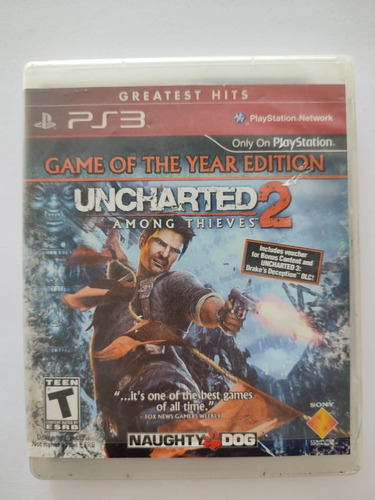 Juego Para Playstation 3(ps3): Uncharted 2 Among Thieves