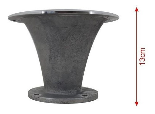 Imagem 5 de 6 de Corneta Kallaus Alumínio Ck 1450 Polida 6 Polegadas Flange