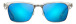 Gafas De Sol Polarizadas Kawika, Color Hawaiano, Cristal/azu