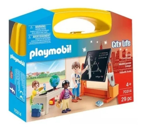 Playmobil Maletin Profesora En El Colegio City Life 70314 Ed