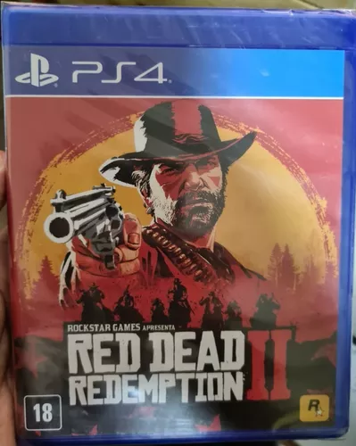 Red Dead Redemption 2 Ps4 - Jogo + Steelbook + Mídia Física + Mapa