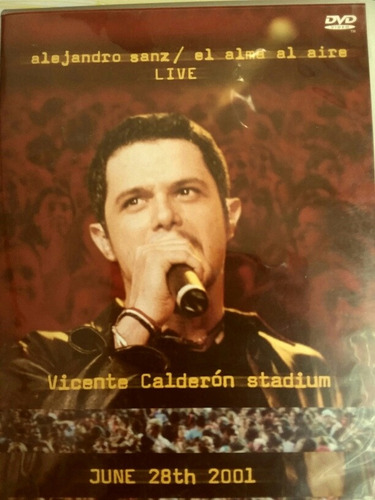 Dvd Alejandro Sanz El Alma Al Aire Live