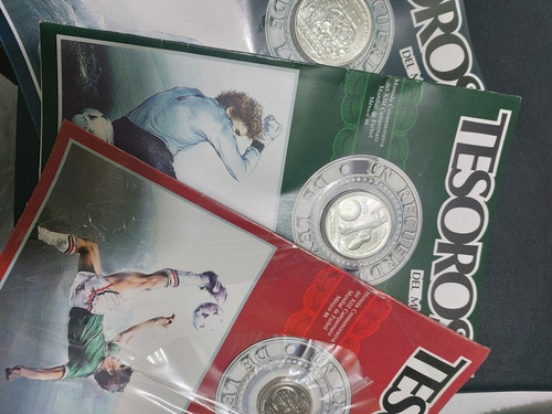 Imagen 4 de 4 de Monedas Mundial Mexico 1986 En Blister Original