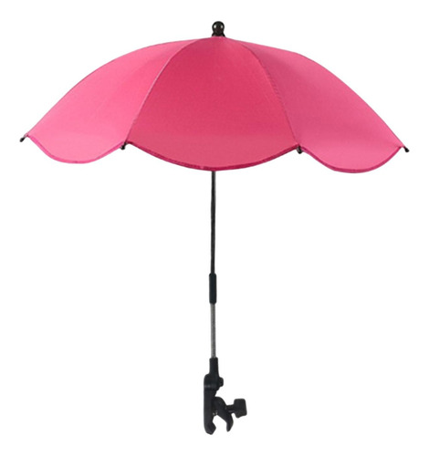 Sombrilla Con Clip Para Cochecito, Silla De Playa, Sombrilla