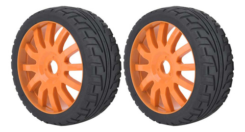 Neumáticos De Goma Orange Rc, Neumáticos Con Cubo De Rueda P