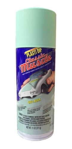 Pintura Removible Plastidip Aerosol Muscle Celeste Vintage