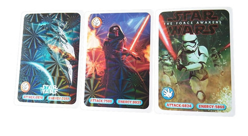 Star Wars Game Cards Baralho Efeitos Holográficos Jokempo