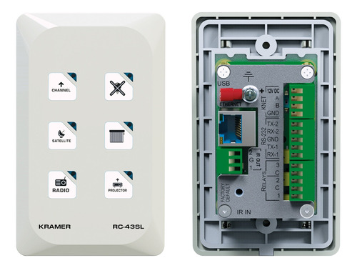 Rc-43sl Controlador Habitacion 6 Boton