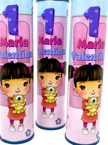 Lembrancinha Personalizada Monstros Sa Pega Vareta 10un
