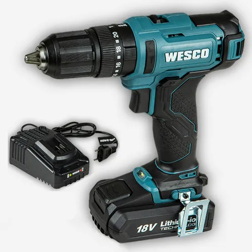comprar Parafusadeira Furadeira De Impacto Bateria 18v Ws2390 Wesco 