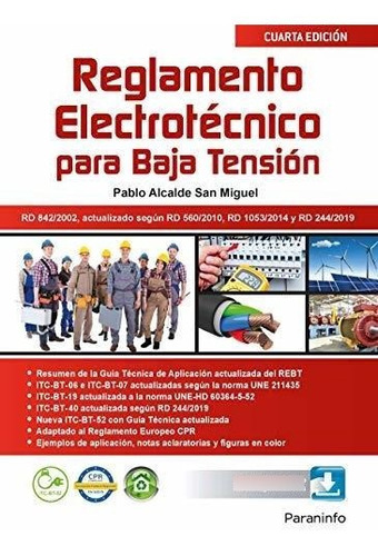 Reglamento Electrotécnico Para Baja Tensión 4.ª Edición 2019