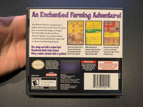Harvest Moon Nintendo Ds (Usado)