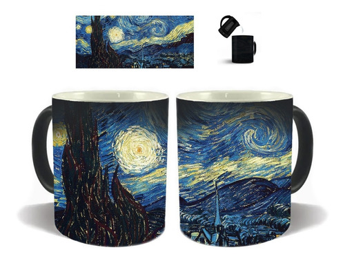 Taza Magica 11oz Van Gogh Noche Estrellada