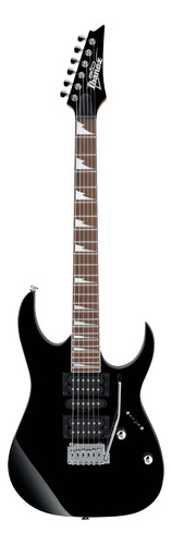 Guitarra eléctrica Ibanez RG GIO GRG170DX de álamo black night con diapasón de amaranto