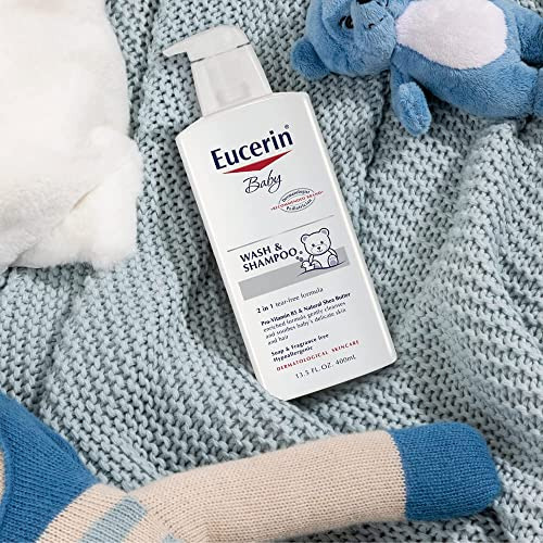 Eucerin Baby Wash & Shampoo 2 En 1 - Fórmula Sin Lágrimas, H