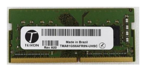 Memória RAM color verde  8GB 1 Teikon TMA81GS6AFR8N-UHSC