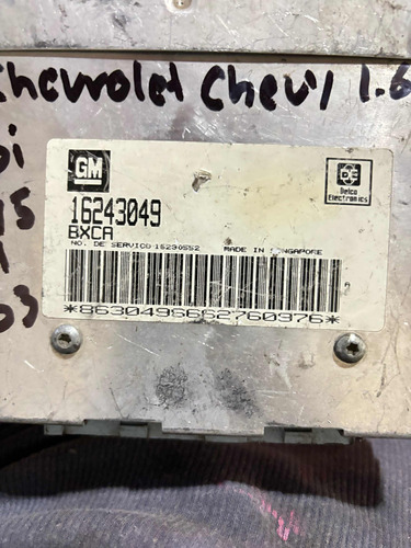 Computadora Chevrolet Chevy 1.6 Tbi 1995 Al 2003