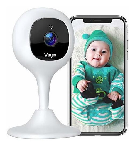 Voger Baby Monitor Cámara Con Audio 2-way 1080p Wifi Cámara