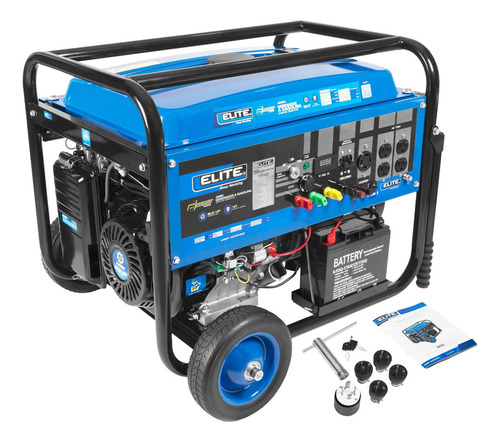 Generador Portatil A Gasolina 8,000w Bivoltaje Elite 16hp