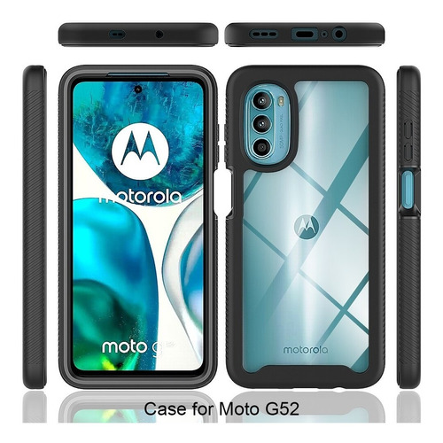 Case 360 Motorola Moto G50 / G51  / G52 -  Anti Impacto