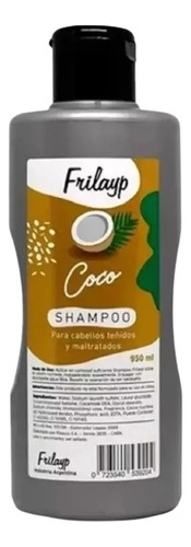 Shampoo 920cc + Baño De Coco 1 Kg Frilayp