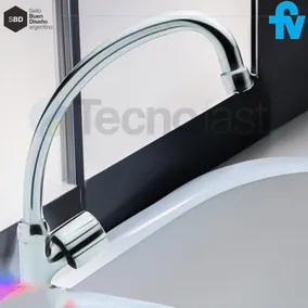 Grifo de cocina monocomando FV 15 Allegro 0425/15 cromo acabado cromado
