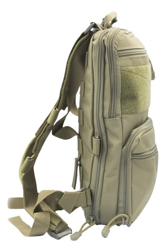 Mochila Modular Orix Evo Acopla No Colete Molle Tático Verde