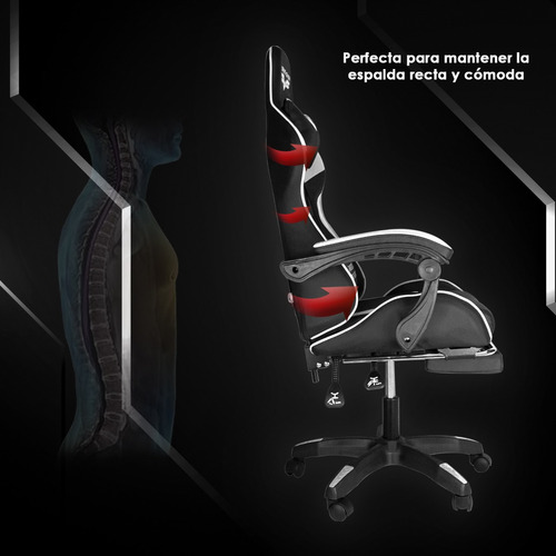 Imagen 2 de 5 de Silla De Escritorio Steelpro Rocket 2.0 Gamer Ergonómica
