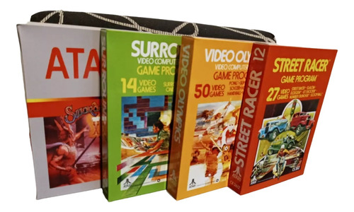 Cajas Juego Repro Custom Atari 2600 - Colecovision