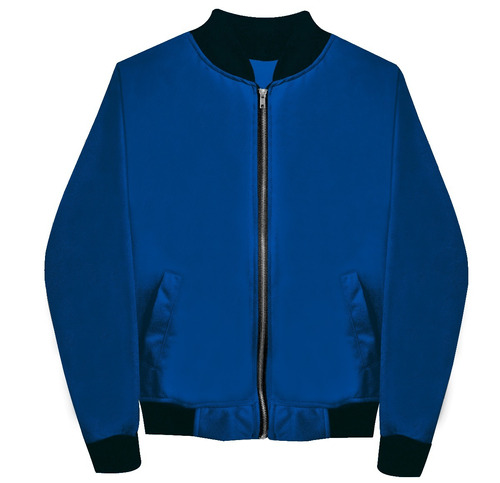 bomber jacket azul