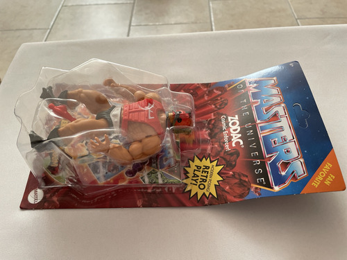 Zodac Motu Origins Fan Favorite Unpunched Cartón Maltratado (Usado)