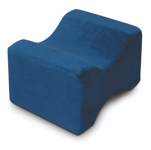 Almohada Para/piernas Memory Foam  Benesta Color Azul Marino