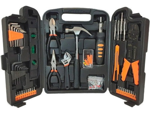 Set Juego Caja De Herramientas Lusqtoff 129 Piez Rally Pinza