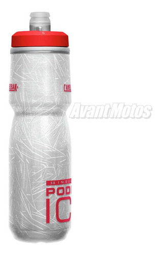 Botella Hidratacion Camelbak Podium Ice Rojo 620ml Avant